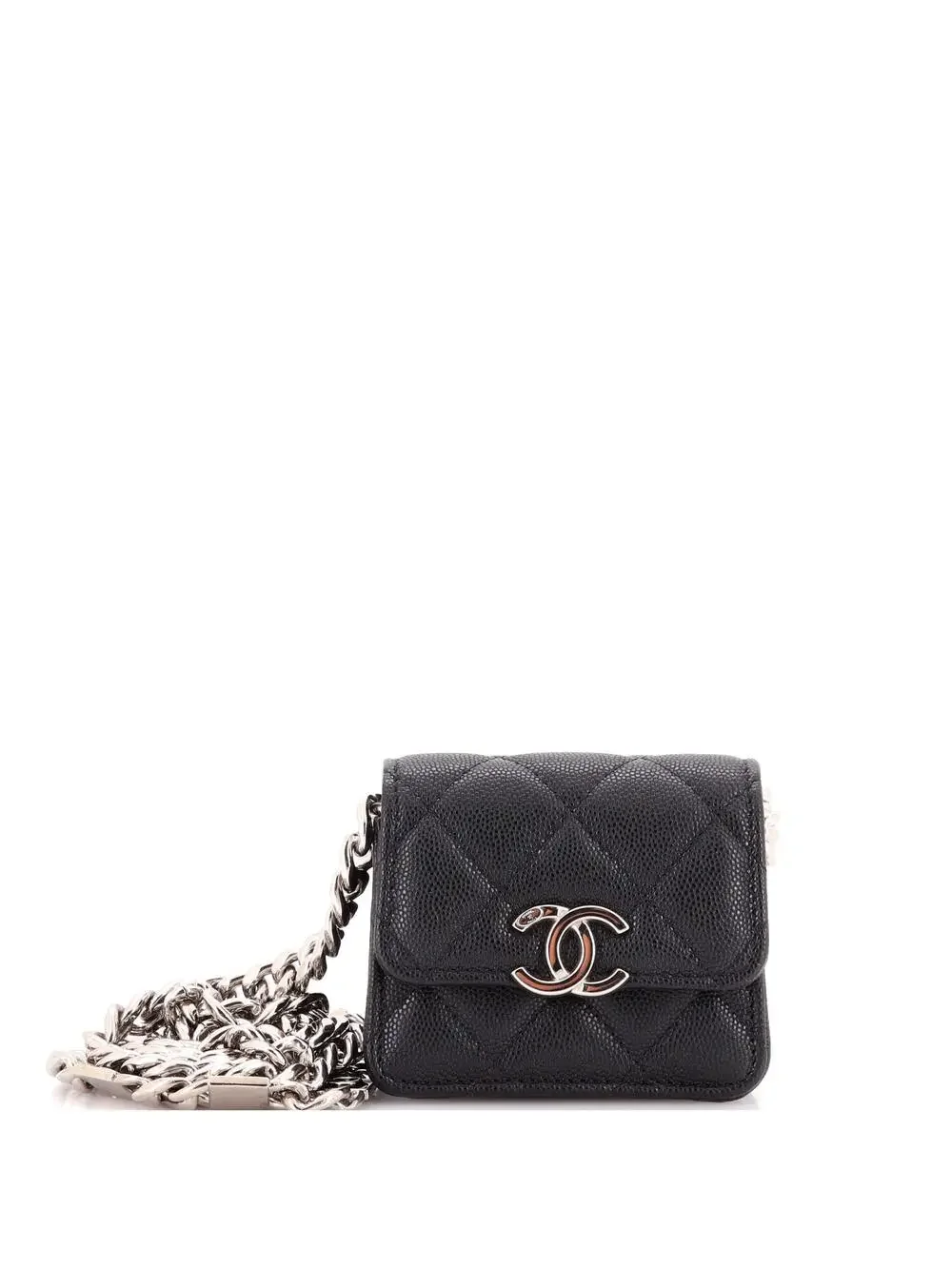 Chanel Coco Enamel Strap Flap Clutch #233450C24B
